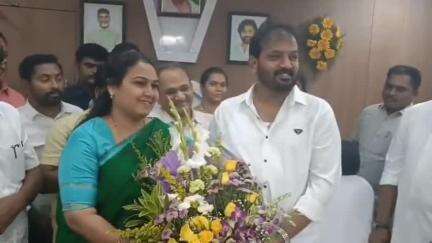 తుడా ఛైర్మన్‌గా డాలర్ దివాకర్ రెడ్డి బాధ్యతలు స్వీకరణ