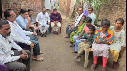 महागाव: पिंपळगाव येथे वीज पडून ठार आणि जखमीच्या कुटुंबियांना तहसीलदारसह महसूल प्रशासनाने दिली भेट, आर्थिक मदतीची दिली ग्वाही