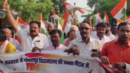 लालगंज: जैगहां में भारत-पाक युद्ध और ऑपरेशन सिंदूर में भारतीय सेना के शौर्य व पराक्रम के सम्मान में निकाली गई तिरंगा यात्रा