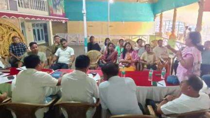 কোকৰাঝাৰ ভাগ: শান্তি নগৰস্তিত অমোলা ভৱন ত বুধবাৰে সন্ধিয়া ৬ বজাত ইউ পি পি এল দলৰ কেবিনেট বৈঠক অনুষ্ঠিত