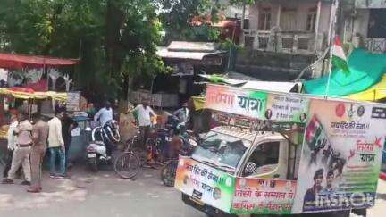 जळगाव जामोद: शहरात तिरंगा यात्रेचे आयोजन, शहीद जवान सदाशिव इंगळे यांच्या फलकापासून सुरुवात