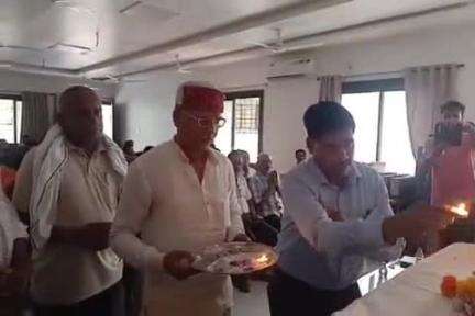 रहली: विश्राम गृह में नारद जयंती मनाई गई, पत्रकारों का सम्मान किया गया