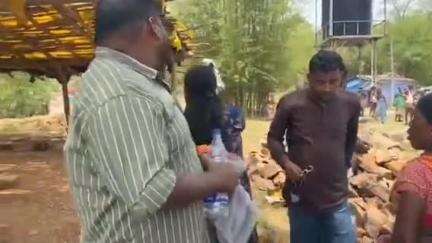 चक्रधरपुर: ईचाहातु गांव में पक्की सिंचाई नाली का किया गया शिलान्यास