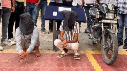 अमरावती: बियाणी कॉलेज व कंवर नगर येथून मोबाईल हिसकावणाऱ्या दोघांना अटक; गुन्हे शाखा युनिट २ ची कारवाई