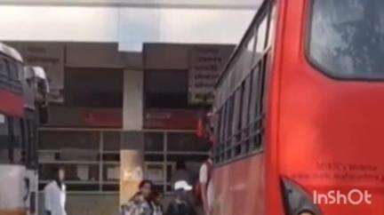 कोपरगाव: कोपरगाव बस स्थानकात बस वाहकाला प्रवासीकडून बेदम मारहाण, परस्परविरोधी फिर्याद दाखल