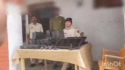 मढ़ौरा: ओल्हनपुर मध्य विद्यालय से कंप्यूटर व उपकरण चोरी करने वाला अपराधी गिरफ्तार