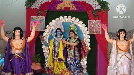 নলহাটি ২: ভদ্রপুর গ্রামে শ্রী শ্রী রাধাগোবিন্দের অষ্ঠপ্রহর মহানাম যজ্ঞ ও লীলা সংকীর্তনের আয়োজন