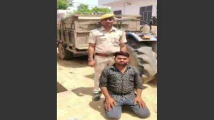 खण्डार: खंडार थाना खंडार ने अवैध बजरी परिवहन के खिलाफ ट्रैक्टर ट्रॉली को किया ज़ब्त, चालक को किया गिरफ्तार