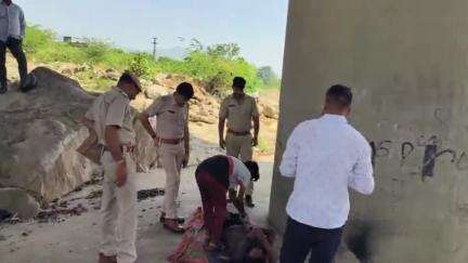 आबू रोड: मानपुर रजवाड़ा पुल के नीचे बनास नदी में संदिग्ध हालत में मिला अज्ञात युवक का शव