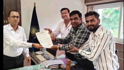 कोरबा: पत्रकार सुरक्षा कानून की मांग को लेकर कलेक्टर को राज्यपाल के नाम सौंपा गया ज्ञापन
