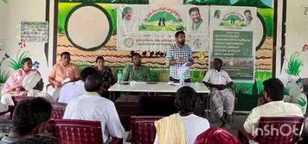 నాగర్ కర్నూల్: తెలకపల్లి లో రైతు సమావేశంపంటల మార్పిడితో అధిక దిగుబడులు పాలెం వ్యవసాయ శాస్త్రవేత్తలు డాక్టర్ రాజారెడ్డి డాక్టర్ శ్రీరామ్