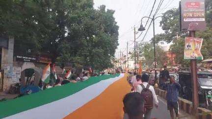 मिशन सिंदूर में भारतीय सेना के शौर्य एवं पराक्रम के सम्मान में मुजफ्फरपुर में बिहार के ओजस्वी उपमुख्यमंत्री और बिहार भाजपा के प्रदेश अध्यक्ष श्री दिलीप जायसवाल जी की अगुवाई में एक भव्य तिरंगा यात्रा की छोटी सी झलक | |