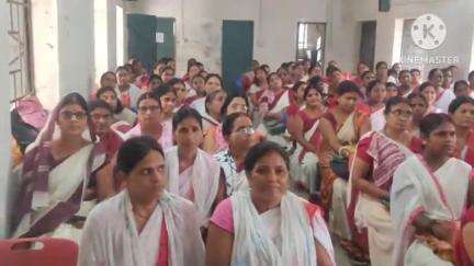 चंडी: प्रखंड कार्यालय में आंगनवाड़ी सेविकाओं के लिए 'पोषण भी पढ़ाई भी' प्रशिक्षण कार्यक्रम आयोजित