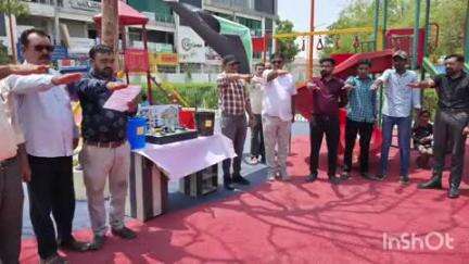 વિરમગામ: વિશ્વ પર્યાવરણ દિવસ પખવાડીયા અંતર્ગત શહીદબાગ ખાતે પ્લાસ્ટિકના કચરાના નિકાલ માટે પ્લોગિંગ ડ્રાઈવ યોજાઇ