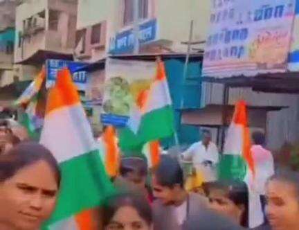 अकोला: अकोल्यामध्ये भाजपकडून तिरंगा रॅलीचे आयोजन