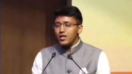 शामगढ़: शामगढ़ गरोठ के युवा ऋषभ चौधरी को सीएम ने सराहा, उच्च शिक्षा मंत्री भी थे मौजूद