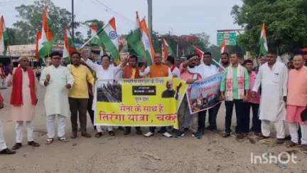 चकाई: चकाई में ऑपरेशन सिंदूर की सफलता को लेकर निकाली गई तिरंगा यात्रा