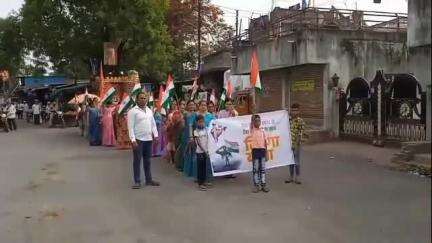 यावल: यावल शहरातून भाजपा महिला आघाडीने काढली भव्य तिरंगा रॅली, ऑपरेशन सिंदूर चे शहरातून स्वागत,