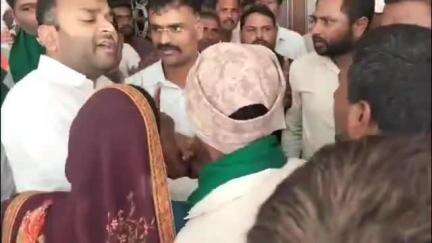 ಬಸವಕಲ್ಯಾಣ: ನಗರದಲ್ಲಿ ಮಂಗಗಳ ಹಾವಳಿ ನಿಯಂತ್ರಣಕ್ಕೆ ಒತ್ತಾಯಿಸಿ ಬಗದೂರಿ ಗ್ರಾಮದ ರೈತರಿಂದ ಪ್ರತಿಭಟನೆ #localissue
