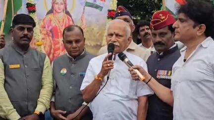 ಬೆಳಗಾವಿ: ಬಿಜೆಪಿ ರಾಜ್ಯ ಉಪಾಧ್ಯಕ್ಷ ಅನಿಲ್ ಬೆನಕೆ ನೇತೃತ್ವದಲ್ಲಿ ತಿರಂಗಾ ರ್‍ಯಾಲಿ ಆಯೋಜನೆ