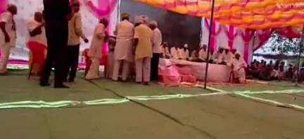 बागीदौरा: पिणडारमा गांव में लेऊवा पाटीदार समाज ने द्वितीय सामूहिक गगोघापन कार्यक्रम को लेकर बैठक आयोजित की