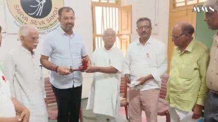 वर्धा: सेवाग्राम येथे सर्व सेवा संघाच्या राष्ट्रीय कार्यकारणीची बैठक संपन्न : खासदार अमर काळे यांची भेट