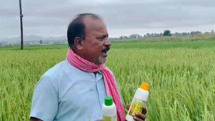 कृषि परियोजना से किसानों को लाभ मिल रहा है, वे उर्वरक और कीटनाशक जैसे उत्पाद सस्ती दरों पर खरीद पा रहे हैं।