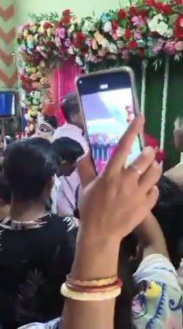 মুরারই ২: মিএপুর অঞ্চলের মিএপুর গ্রামে হরিনাম সংকীর্তন মাধ্যমে তিন ভাই ঠাকুর আনা হলো