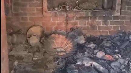 बिलग्राम: सरामुल्लागंज मोहल्ले में एक घर में बिजली के शॉर्ट सर्किट से लगी भीषण आग, लगभग 1 लाख रुपए का सामान जलकर हुआ खाक