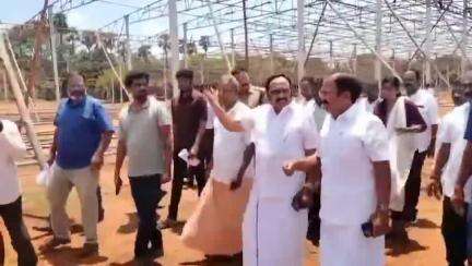 சேலம் தெற்கு: ஜூன் 11 ,12ல் முதல்வர் சேலம் வருகை- இரும்பாலை பகுதியில் நலத்திட்ட உதவிகள் வழங்கும் விழாவுக்கான பணிகளை அமைச்சர் ஆய்வு