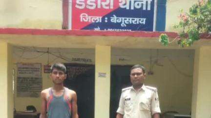 डंडारी: डंडारी पुलिस ने बांक से गृह अतिचार मामले में एक अभियुक्त को किया गिरफ्तार