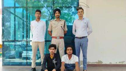 नारनौल: गांव कोरियावास में फोन पर ठगी करने के मामले में दो और आरोपी गिरफ्तार