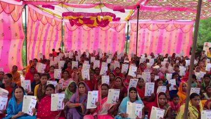 बरबीघा: महिला संवाद कार्यक्रम बरबीघा क्षेत्र में महिलाओं ने बढ़-चढ़कर लिया हिस्सा