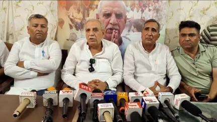 थानेसर: नगर परिषद की हाउस मीटिंग के मामले पर विधायक अशोक अरोड़ा ने की प्रेस वार्ता