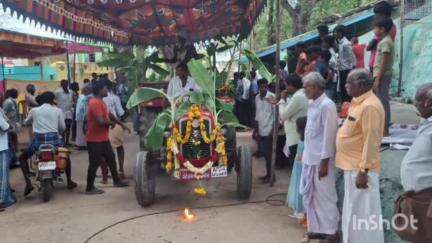 పూతలపట్టు: మహాభారత యజ్ఞంలో భాగంగా చీకురుపల్లిలో బకాసుర కుంభం బండి కార్యక్రమం