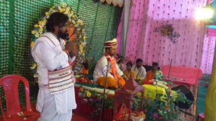 कैरो: कैरों उतका में रुद्र महायज्ञ के आठवें दिन भक्तों ने परिक्रमा, प्रवचन और झांकियों के साथ आध्यात्मिक अनुभव लिया