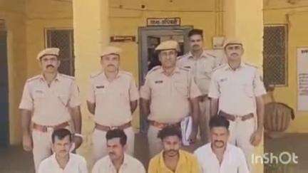 जैसलमेर: कोतवाली थाना पुलिस ने ऑपरेशन खुलासा के तहत चोरी की वारदात में शामिल 4 आरोपियों को किया गिरफ्तार