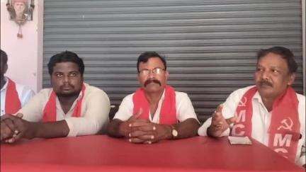 మిడుతూరు మండలానికి ఎత్తిపోతల పథకం మంజూరు చేసి మెట్ట పొలాలకు తాగు సాగిన అందించాలి : వామపక్ష పార్టీ నాయకులు డిమాండ్