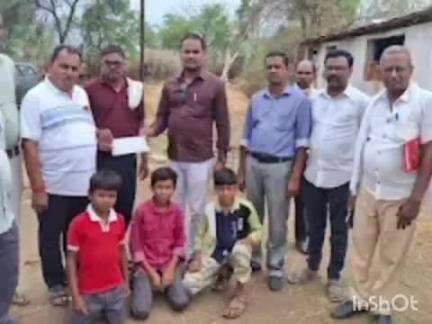 चिमूर: विरगाव येथील गोट्यामध्ये बांधून असलेल्या बैल जोडीवर वाघांचा हल्ला