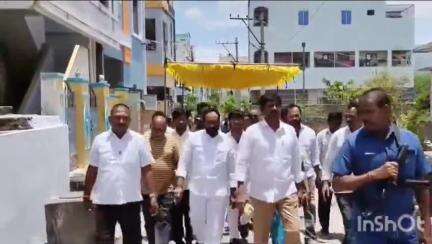మాచర్లలో వెంకటేశ్వర స్వామి గోదాదేవి ఆలయ వార్షికోత్సవంలో పాల్గొన్న ఎమ్మెల్యే బ్రహ్మారెడ్డి