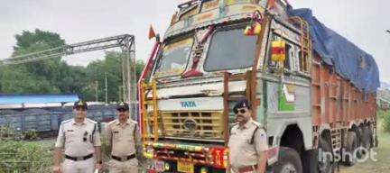 कोतमा: कोतमा पुलिस ने कोयले से भरे ट्रक को किया ज़ब्त