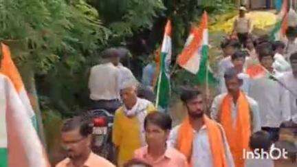 मानसी: ऑपरेशन सिंदूर की सफलता पर मानसी में निकाली गई तिरंगा यात्रा
