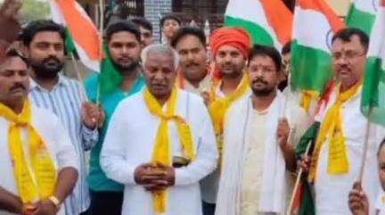 चकिया: इलियाँ में निकाली गयी तिरंगा यात्रा चकिया विधायक कैलाश खरवार हुए शामिल #OperationSindoor