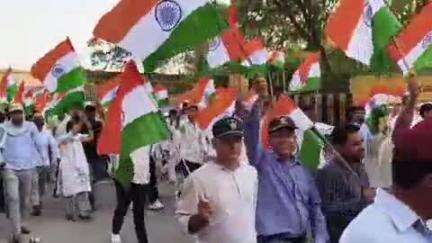 महेंद्रगढ़: महेंद्रगढ़ में निकली तिरंगा यात्रा, विधायक ने कहा- ऑपरेशन सिंदूर में सेना ने आतंकवादियों का सफाया किया
