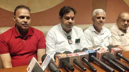 थानेसर: कुरुक्षेत्र: सेक्टर 13 में ब्राह्मण समाज के नेताओं ने की महत्वपूर्ण पत्रकार वार्ता