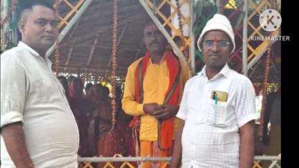 एकंगरसराय: धनगावां गढपर में सूर्य मंदिर एवं देवी मंदिर के जीर्णोद्धार के लिए किया गया प्राण प्रतिष्ठा