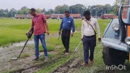 আলিপুরদুয়ার ১: প্যারেড গ্রাউন্ডে প্রধানমন্ত্রীর জনসভা স্থলের সুরক্ষায় তল্লাশি অভিযান শুরু করল জেলা পুলিশের DIB বিভাগ