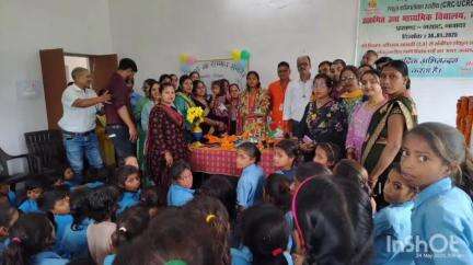 नरहट: उत्क्रमित मध्य विद्यालय दाई बीघा में शिक्षिका नेहा कुमारी के विदाई समारोह का आयोजन