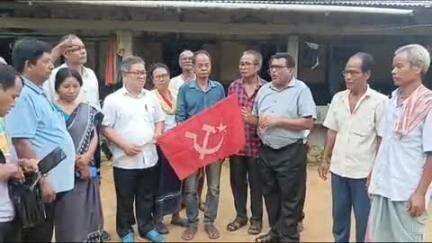 ধর্মনগর: দামছড়া পিপলাছড়া এডিসি ভিলেজ এলাকায় এক যোগদান সভা অনুষ্ঠিত হয় সিপিআইএম দলের উদ্যোগে