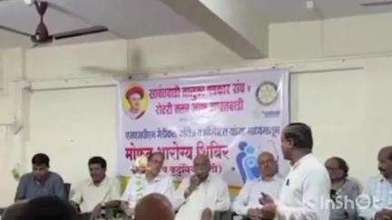 सावंतवाडी: सावंतवाडी नगरपालिका पत्रकार कक्षात आयोजित आरोग्‍य शिबिरास उत्‍स्‍फूर्त प्रतिसाद